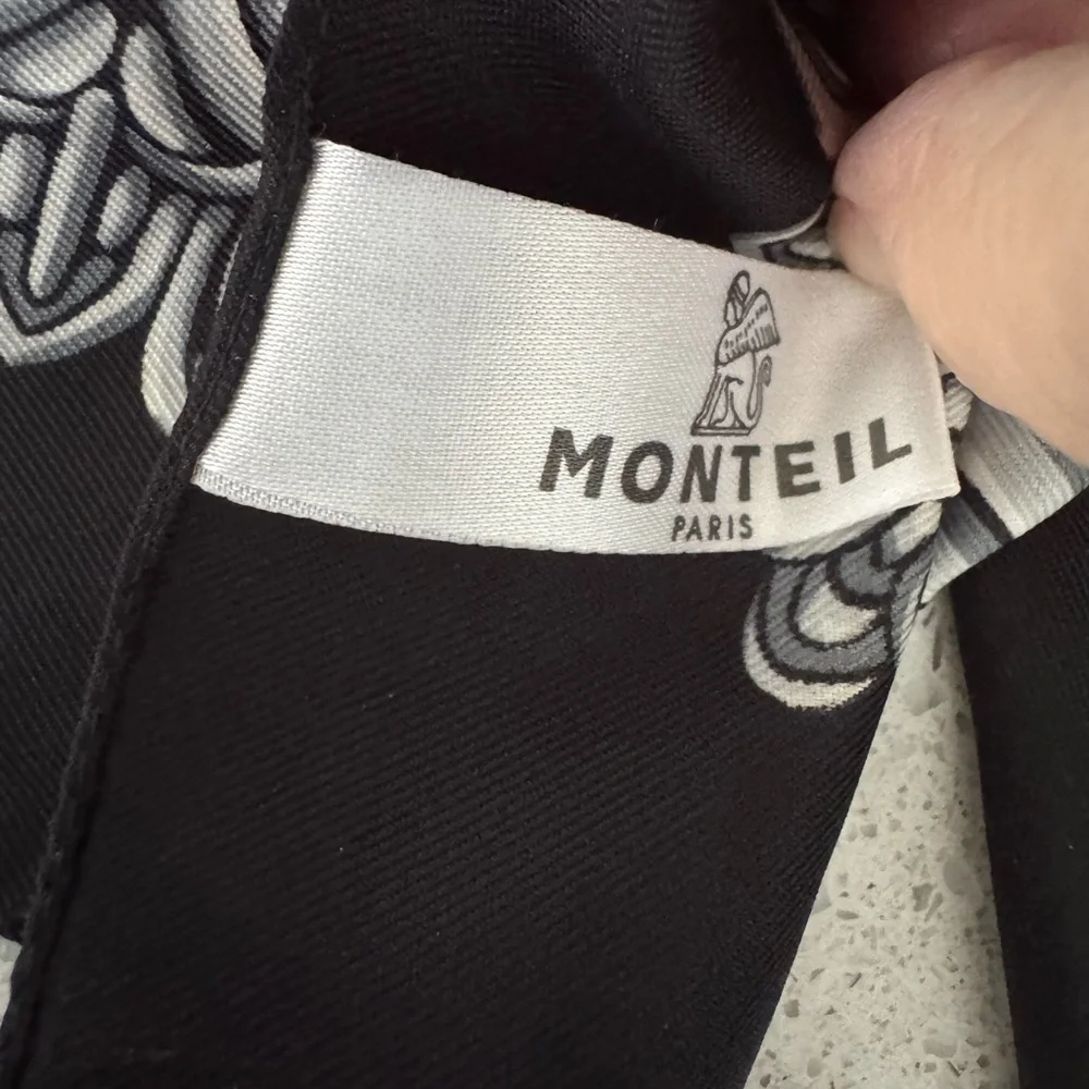 Vintage Monteil Scarf Square Made in Italy 34x34